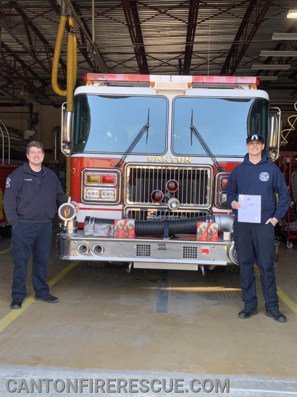 Thank you Troop 5026 - Canton Fire & Rescue